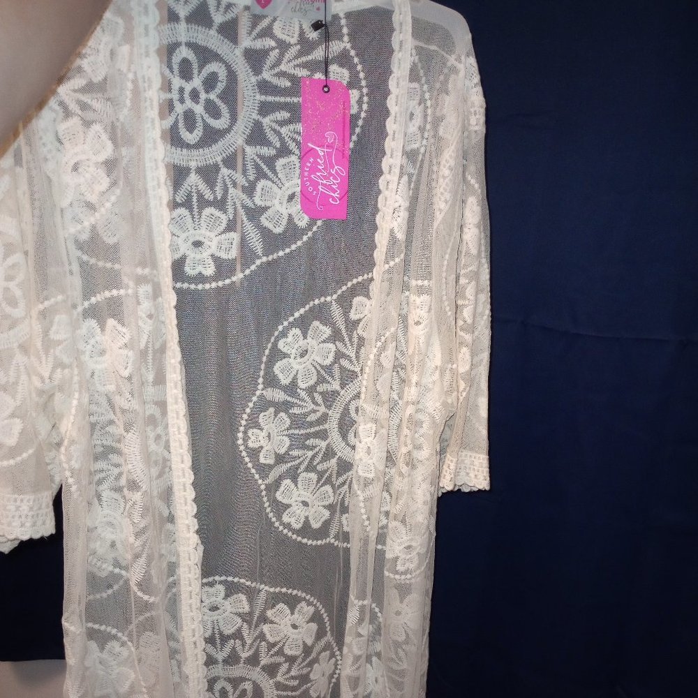 Cream ivory SFC duster